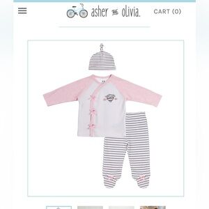 0-3 Months Pajama Set